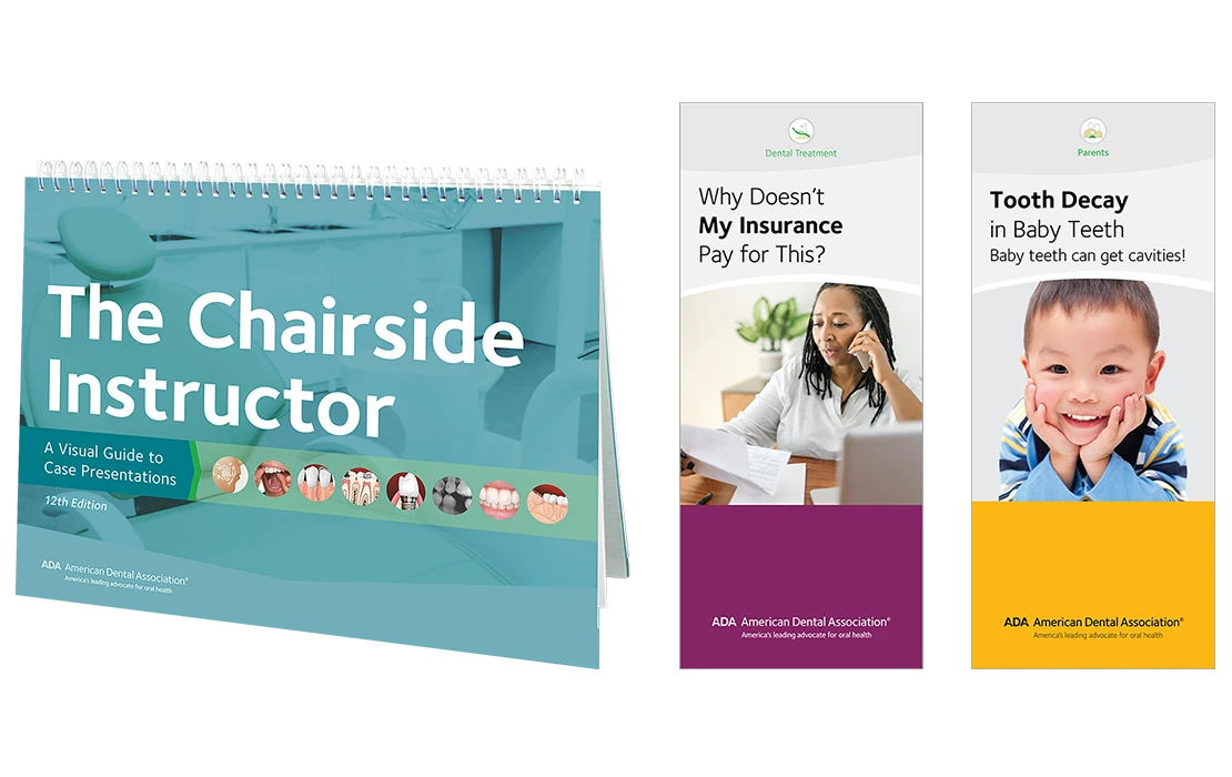 patient education products from the ADA Store