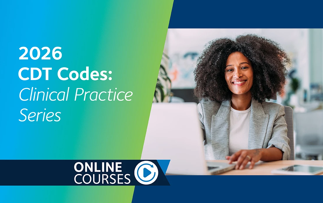 2026 CDT Codes: Clinical Practice Series
