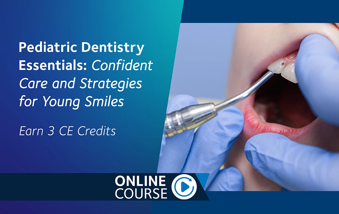 dental professional using a dental instrument on the teeth of a pediatric patient - Pediatric Dentistry Essentials: Confident Care and Strategies for Young Smiles