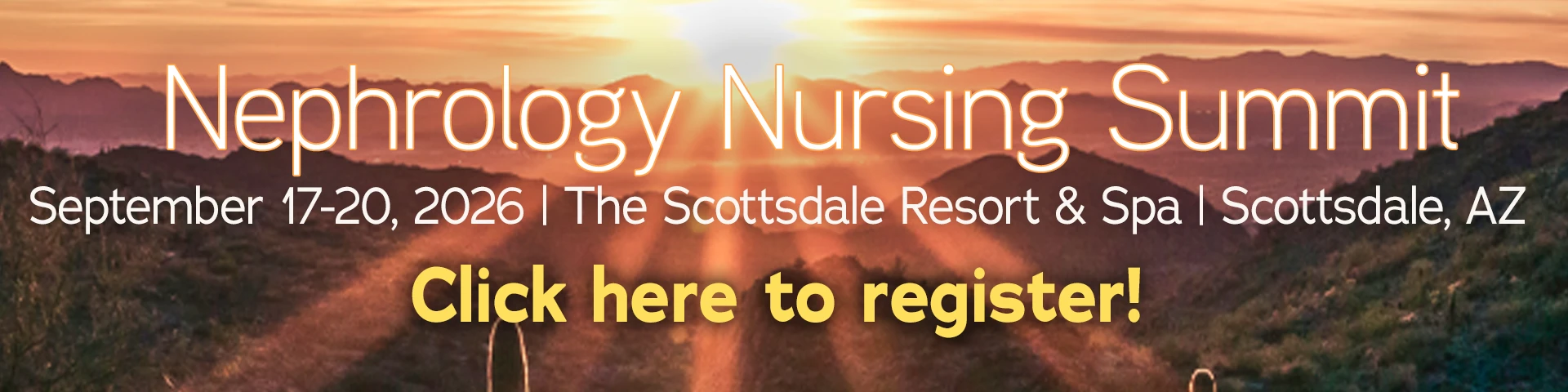 Click here to register for the 2026 Nephrology Nursing Summit