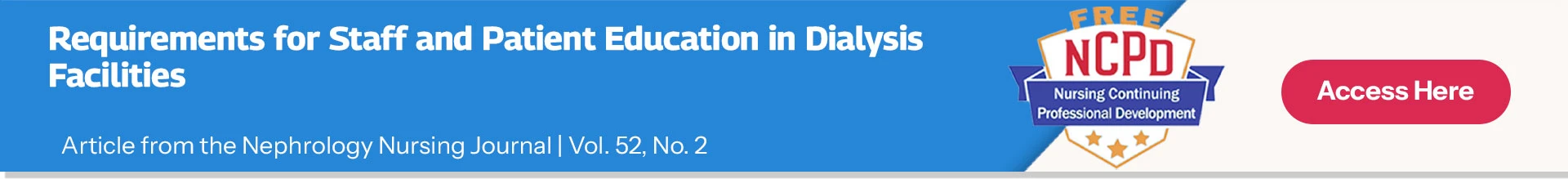Requirements for Staff and Patient Education in Dialysis Facilities