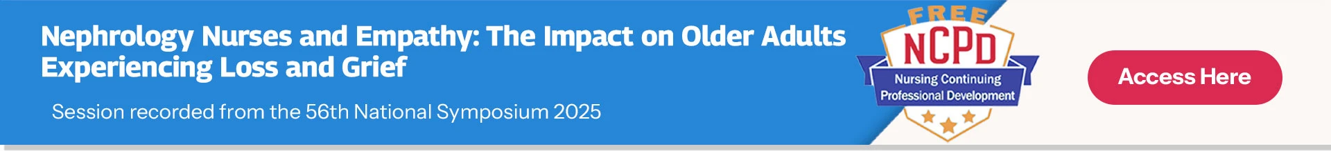 Nephrology Nurses and Empathy: The Impact on Older Adults Experiencing Loss and Grief