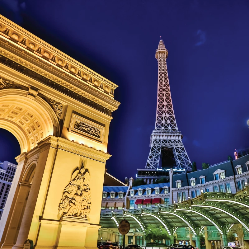 Paris Las Vegas Exterior
