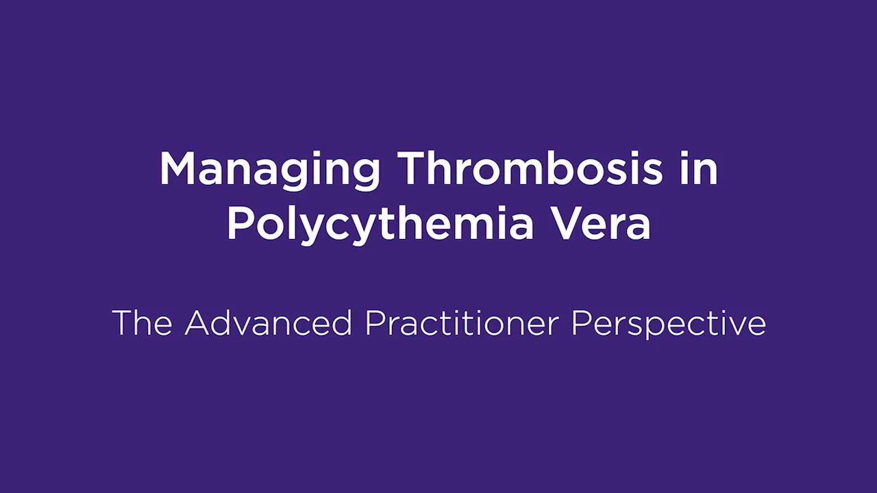 Thrombosis in Patients With Polycythemia Vera: Treatment Goals
