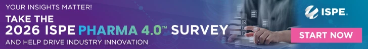 Take the 2026 ISPE Pharma 4.0™ Survey