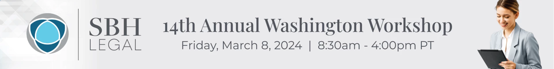 SBH Legal 14th Annual Washington Workshop - Virtual Lobby - SBH Legal