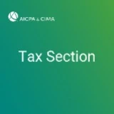 AICPA Tax Section Logo