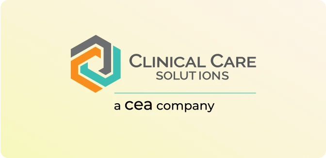 Clinical care solutions logo a CEA company