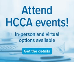 attend HCCA events