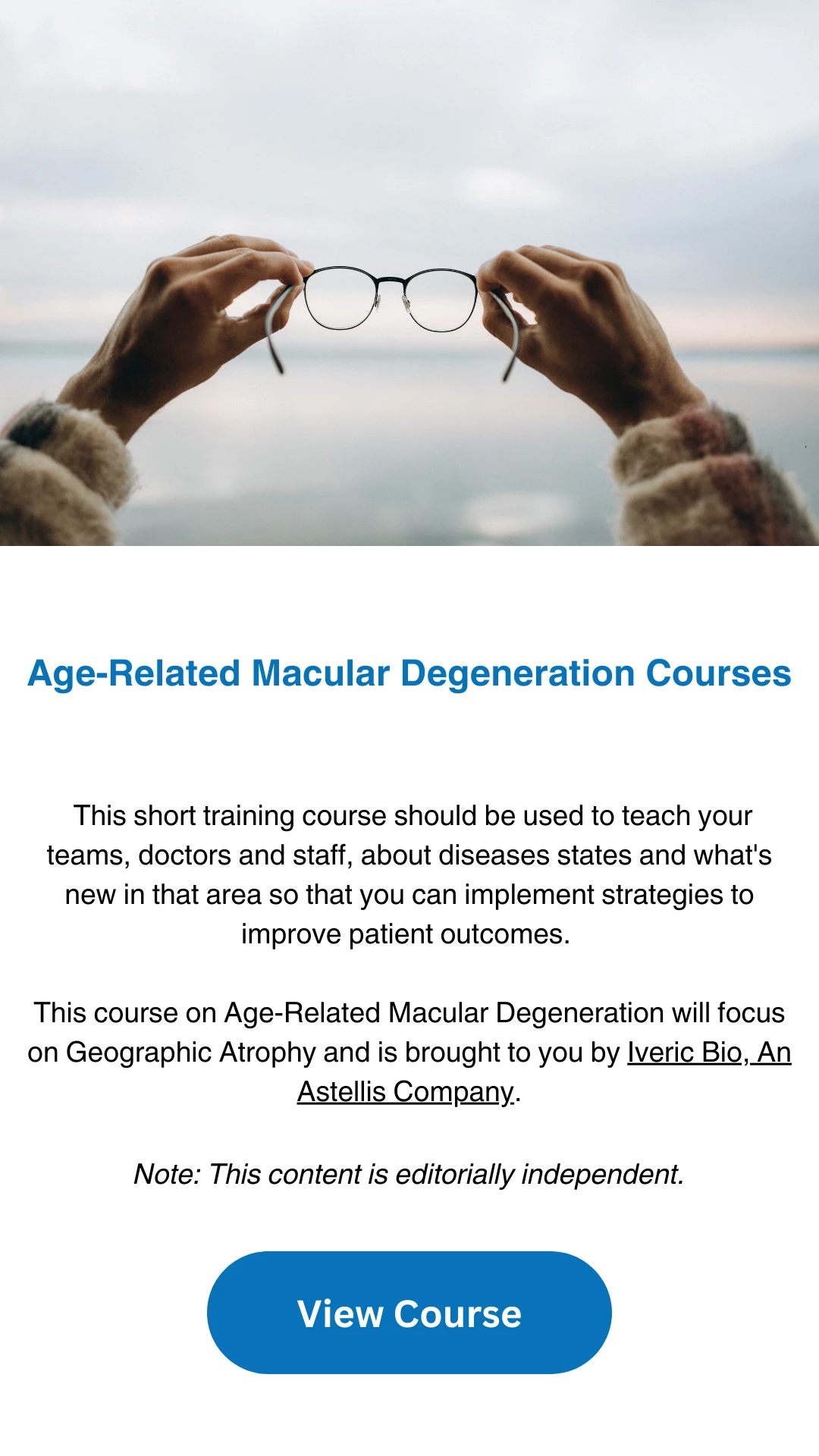 Courses Optometric Management Education