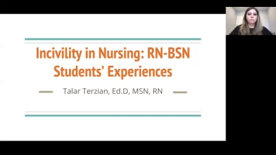 Thumbnail for Incivility in Nursing: RN-BSN Students’ Experiences
