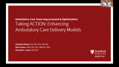 Thumbnail for Taking ACTION: Optimizing Ambulatory Care Practice Models