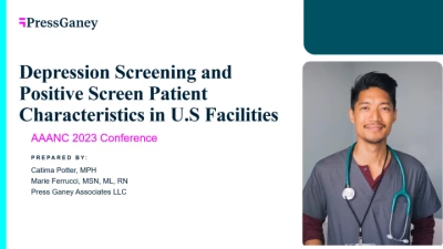 Thumbnail for Depression Screening and Positive Screen Patient Characteristics in US Facilities