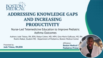 Thumbnail for Addressing Knowledge Gaps and Increasing Productivity: Nurse-Led Telemedicine Education to Improve Pediatric Asthma Outcomes