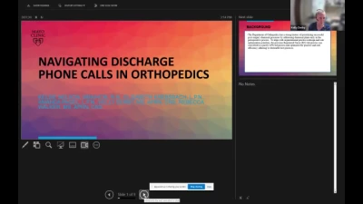 Thumbnail for Navigating Discharge Planning Phone Calls in Orthopedics