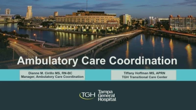 Thumbnail for A Multidisciplinary Transitional Care Team’s Aim to Bridge the Care Chasm