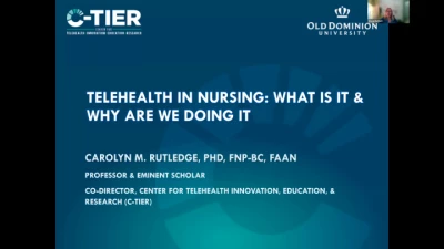 Thumbnail for Telehealth in Nursing: What is it & Why Are We Doing It