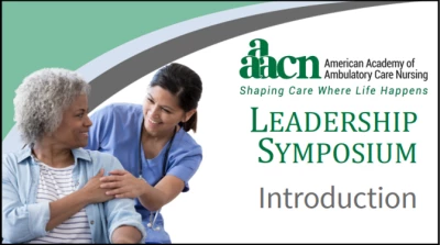 Thumbnail for AAACN 2023 Leadership Symposium: Shaping Care Where Life Happens