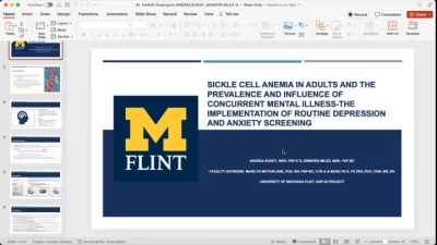 Thumbnail for Sickle Cell Anemia in Adults and the Prevalence and Influence of Concurrent Mental Illness - The Implementation of Routine Depression and Anxiety Screening
