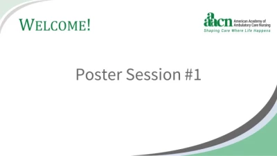 Thumbnail for Poster Session 1