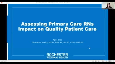 Thumbnail for Assessing Primary Care RNs Impact on Quality Patient Care