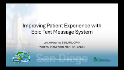 Thumbnail for Improving Patient Experience with Epic Text Message System