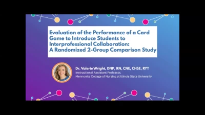 Thumbnail for Evaluation of the Performance of a Card Game to Introduce Students to Interprofessional Collaboration: A Randomized 2-Group Comparison Study Using Parametric and Nonparametric Statistics