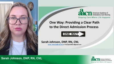 Thumbnail for One Way: Providing a Clear Path to the Direct Admission Process
