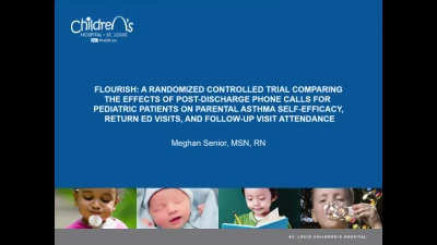 Thumbnail for FLOURISH: A Randomized Controlled Trial Comparing the Effects of Post-Discharge Phone Calls for Pediatric Patients on Parental Asthma Self-Efficacy, Return ED Visits, and Follow-Up Visit Attendance