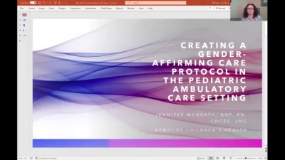 Thumbnail for Creating a Gender-Affirming Care Protocl in the Pediatric Ambulatory Care Setting