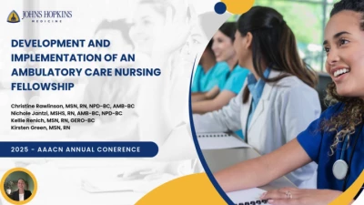 Thumbnail for Development and Implementation of an Ambulatory Care Nursing Fellowship