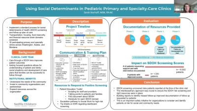 Thumbnail for Using Social Determinants in Pediatric Primary and Specialty Care Clinics