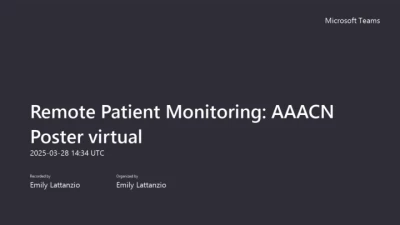 Thumbnail for Effects of Remote Patient Monitoring in the Ambulatory Care Setting on Chronic Conditions