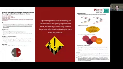 Thumbnail for Bringing Down Falls Numbers and Bringing Up Safety Reporting Numbers across Ambulatory Care Clinics
