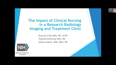 Thumbnail for The Impact of a Clinical Nurse on a Research Radiology Imaging and Treatment Clinic