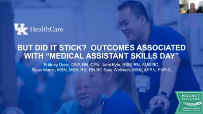 Thumbnail for But Did it Stick? Outcomes Associated with “Medical Assistant Skills Day"
