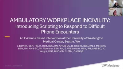 Thumbnail for Using Scripting to Alter the Impact on Clinic Staff of Aggressive Patient Behavior Over the Phone