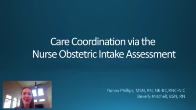 Thumbnail for Care Coordination via Nurse Obstetric Intake Assessment
