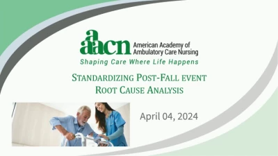 Thumbnail for Standardizing Post-Fall Event Root Cause Analysis