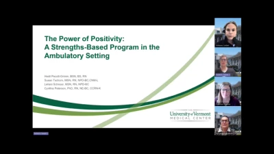Thumbnail for The Power of Positivity: A Strengths-Based Program in the Ambulatory Care Setting (Spotlight Poster)