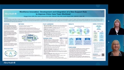 Thumbnail for Workforce Innovation: Development and Integration of a New Support Role to Improve Clinic Care Team Workload