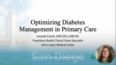 Thumbnail for Optimizing Diabetes Management in Primary Care
