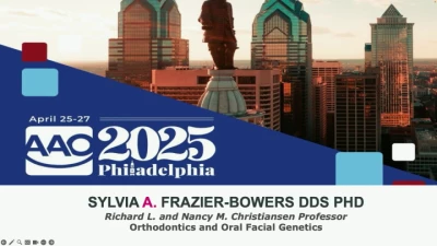 Thumbnail for 2025 Jacob A. Salzmann Award Lecture; Smile Science: Shaping the Future of Orthodontics