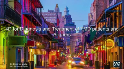 Thumbnail for 4D for Diagnosis & Treatment of TMD Patients & Aligners