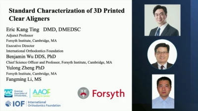 Thumbnail for Standard Characterization of Thermoplastic and 3D Printed Clear Orthodontic Aligners