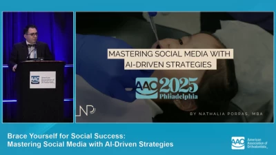 Thumbnail for AAO Annual Session 2025 - Brace Yourself for Social Success: Mastering Social Media with AI-Driven Strategies