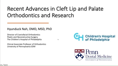 Thumbnail for Recent Advances in Cleft Lip and Palate Orthodontics and Research