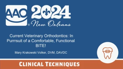 Thumbnail for Current Veterinary Orthodontics