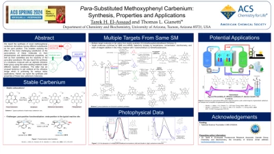Thumbnail for para-substituted methoxyphenyl carbenium: Synthesis, properties and applications