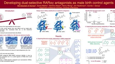 Thumbnail for Developing dual-selective RARα,γ antagonists as male birth control agents | Poster Board #3060
